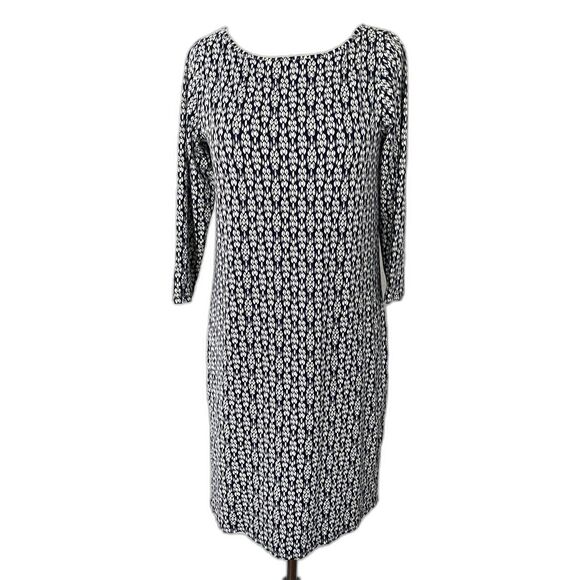 J Jill Wearever 3/4 Sleeve Stretchy Material Classic Comfortable Dress Sz XS - Picture 1 of 10